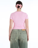 Aine Super Soft Baby Tee in Baby Pink