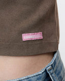 Aine Super Soft Baby Tee in Brown